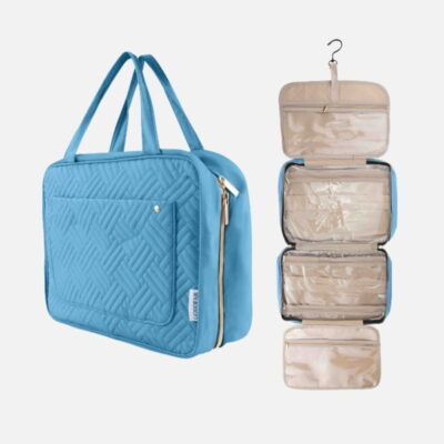 LIGHT BLUE TOILETRY BAG Toiletry Bag - Large Size